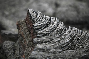 Kalapana Lavafluss Ocean Entry, Hawaii Volcanoes National Park, Big Island of Hawai'i, USA